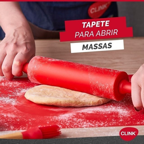 Tapete Culinário Silicone Antiaderente Forno E Abrir Massas