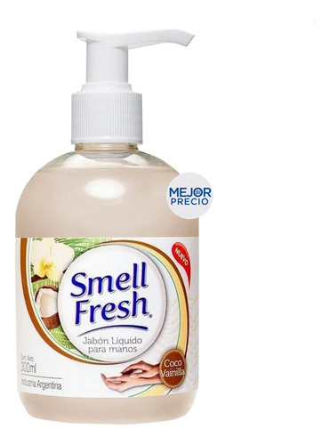 Jabon Liquido Smell Fresh Para Manos Vainilla Y Coco