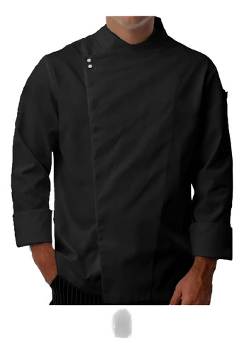 Dolma Chef 100% Algodão 1a. Linha Leve Preto Nome Bordado