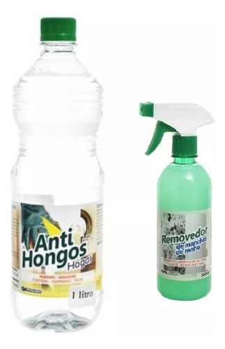 Antihongos 1lt Y Removedor Manchas De Hongos 0.5lt Prodanix