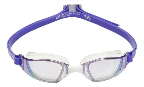 Gafas de natación Phelps Xceed Titanium Mirror, color lila
