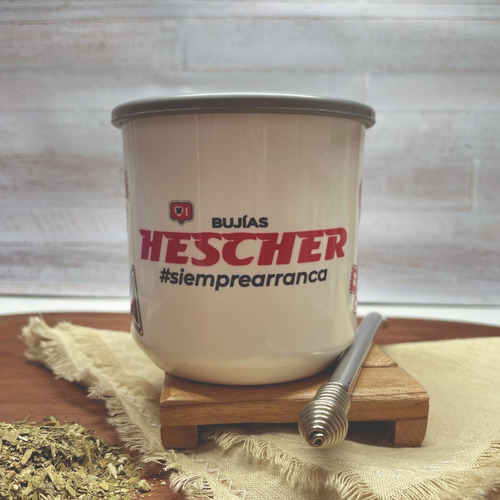 Imagen 4 de 6 de Mate De Plastico Bujias Hescher Varios Modelos