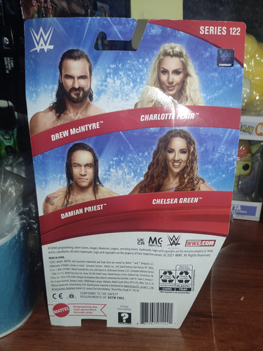 Imagen 3 de 3 de Drew Mcintyre Figura Wwe Envío Gratis