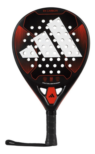 Paleta Padel adidas Rx Carbon 3.2 Color Negro/Rojo