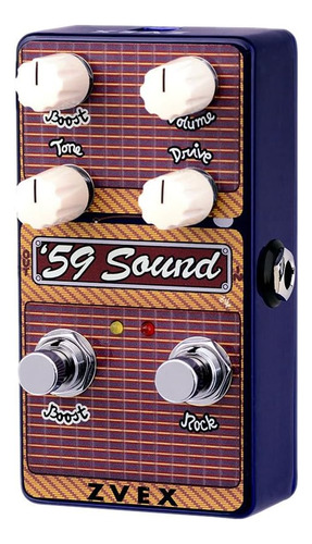 Efectos Zvex Vertical Vexter 59 Pedal De Efectos De Guitarra