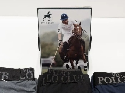 Boxer Village Polo Club Liso Y Rayado