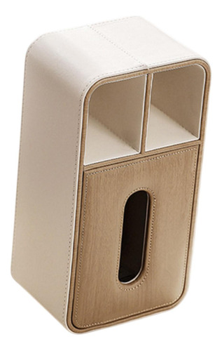 Caja De Almacenamiento De Tejido De Cuero Pu Caja De Medio