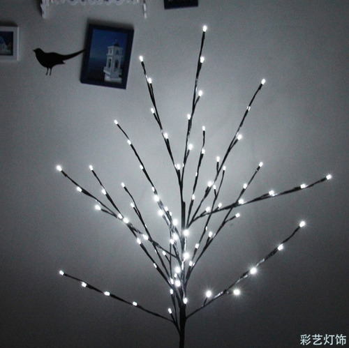 Imagen 3 de 7 de Árbol Con Luces Led Navidad Eventos Fiestas Luz Blanca