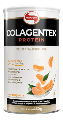 Colagentek Protein Bodybalance Vitafor Tangerina 460g 2104790