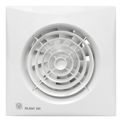 Extractor De Baño Extra Silencioso Silent 200 Solerypalau