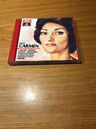 Bizet Carmen Highlights Cd Maria Callas Gedda Guiot Massar 