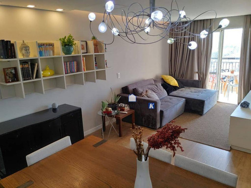 Imagem 2 de 30 de Apartamento Com Planejados De Alto Padrão - 96m² - 3 Dorms 1 Suíte - 2 Vagas - Lindíssimo - Vila Augusta - Guarulhos - Sp - Ap0091