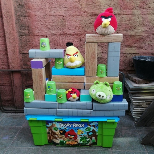 Imagen 1 de 5 de Arriendo Juego Super Angry Birds Cumpleaños Eventos