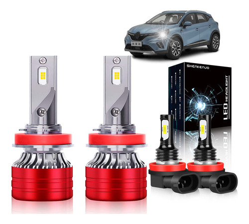 28000lm, Kit De Focos Led H8 H11 Para Ram 700 2021-2022