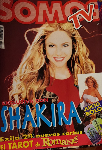 Shakira Revista Somos Tv Año 2000 Leer Descripcion