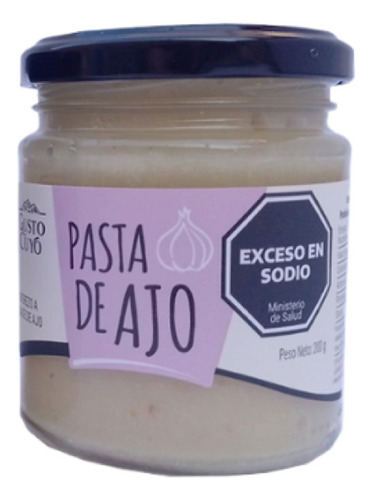 Pasta De Ajo X200 Gusto Cuyo 