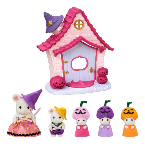 Casa Halloween Do Rato Marshmallow - Sylvanian Families 2162