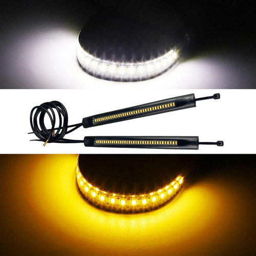 Tira De Led Para Motocicleta Tira De 2 Led Para Scooters