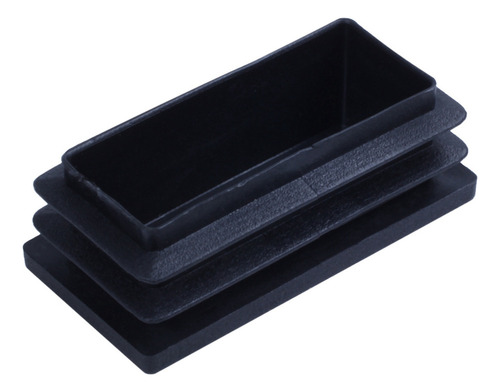 Tapones De Tubo De Plástico Rectangulares Con Extremo De Cie