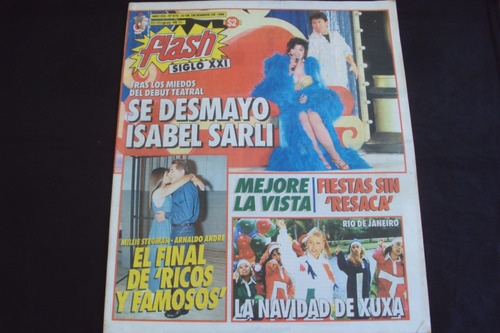 Revista Flash # 970 (22/12/98) Tapa Isabel Sarli
