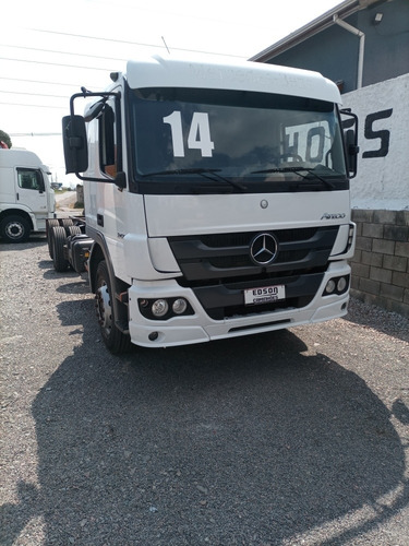 Imagem 1 de 6 de Mercedes Benz Mb Atego 2426 2014 Unico Dono 10 Pneus Novos