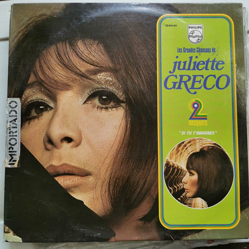 Disco Lp:juliette Greco- Si Tu T'imagines 2 Lps