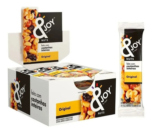 Barra Cereal Mixed Nuts &joy Agtal Original Caixa 12 X 30g