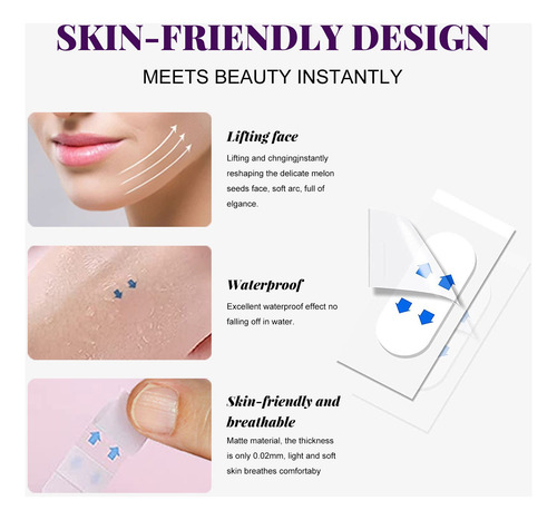 Adesivo De Lifting Facial De Melão Em Forma De V Shaping Lif