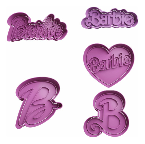 Cortantes Para Galletas Barbie