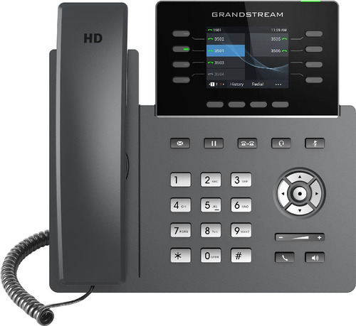 Grandstream Grp2624 - Telefono Ip Operador 4sip 8lineas Wifi