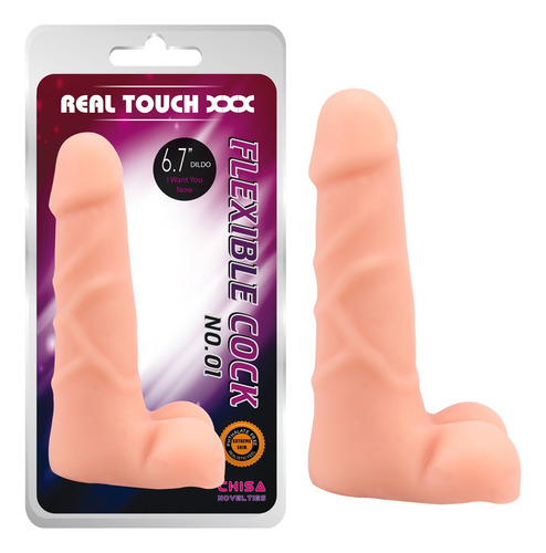 Consolador Real Touch Flexible Protesis Dildos Sexual