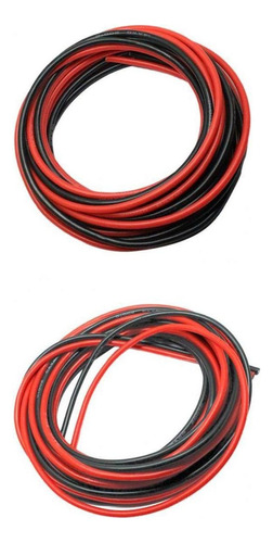 4 Rollos 16 Awg 14awg 20 Pies De Calibre Cable De Silicona