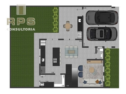 Imagem 3 de 10 de Sobrado Para Venda Em Condomínio Atibaia Sp. Condomínio Residencial Vila Julia Itapetinga Atibaia Área Construida 150,00 Mts Área Terreno 154,74mts - Cc00522 - 69346447