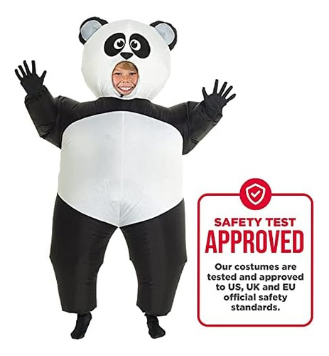 Disfraz Inflable De Panda Morph Para Niños, Disfraces Inflab
