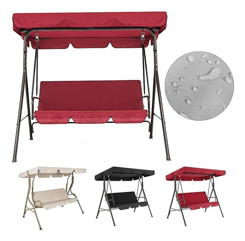 1 Juego De Fundas De Toldo For Columpios, Cubierta Superior