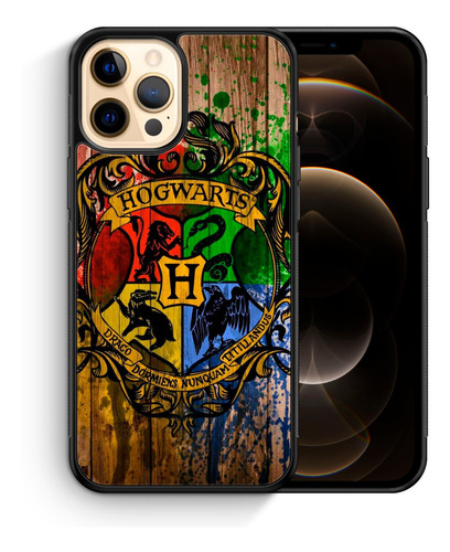 Harry Potter Hogwarts Escudo Funda Celular Todas Las Marcas