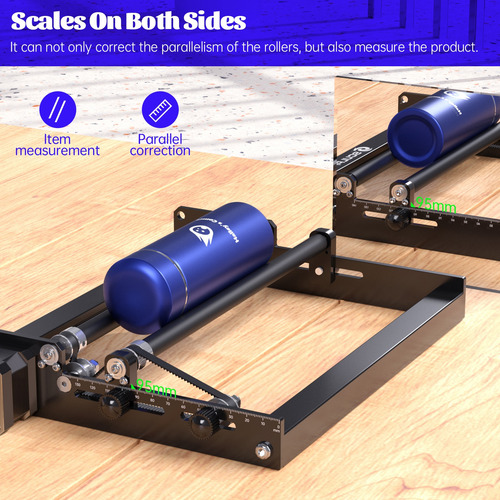 Sculpfun S9 Grabador Láser Y Rodillos,conjunto De Accesorios