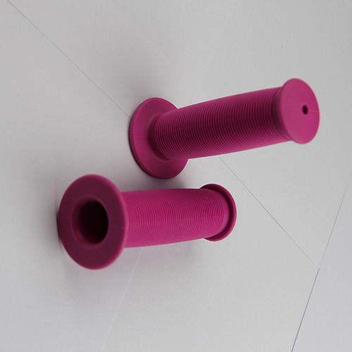 Puños De Manillar De Bicicleta, Funda De Púrpura