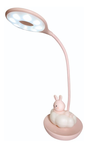 Velador Infantil Luz De Noche Recargable Cuello Flexible