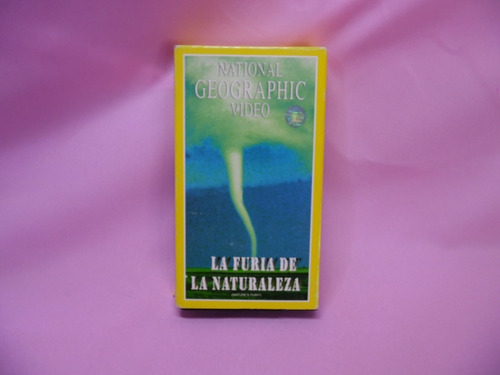 Vhs La Furia De La Naturaleza National Geographic 