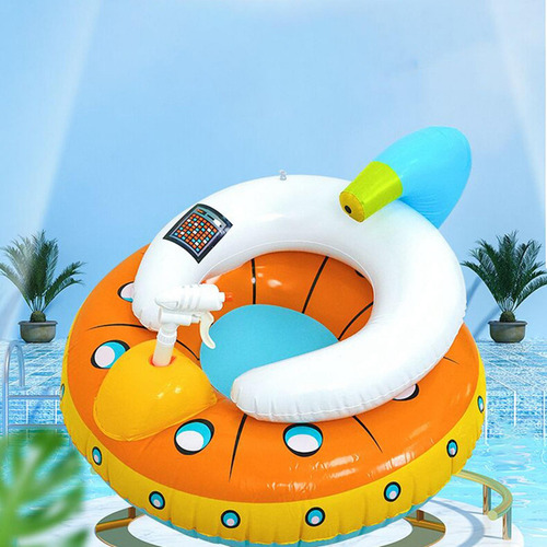 Flotador De Piscina Inflable Para Niños, Portátil, Bonito