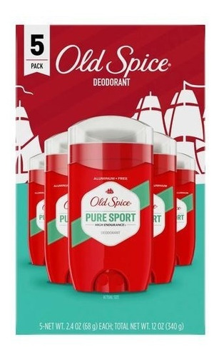 Desodorante Old Spice Pure Sport 5 Unidad - g a $40