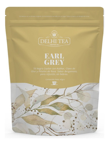 Té Hebras Delhi Tea Premium Earl Grey