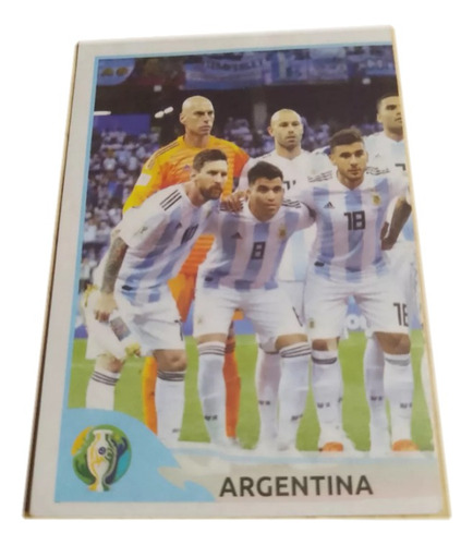 Figurita Lionel Messi Media Formación Copa América 2019