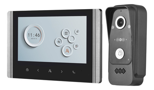 Sistema De Timbre Inalámbrico Con Vídeo 1080p, Cámara Ic, Fu