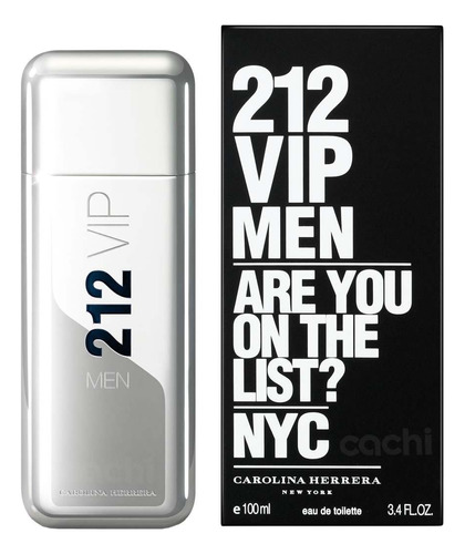 Perfume Carolina Herrera 212 Vip Men 100ml Original