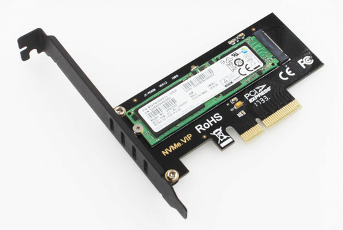Placa Adaptador Nvme Pcie Jeyi Pex4 Pro M2 Ssd Pci3 0 X4