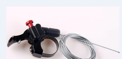 Imagem 5 de 6 de Trava Gatilho Guidão Remota P/ Garfo Suspensão Alumínio Bike