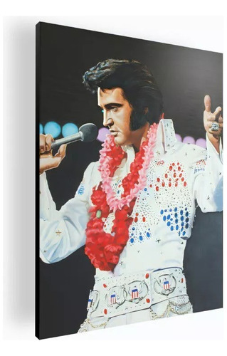 Cuadro Moderno Poster Elvis Presley 30x42 Mdf