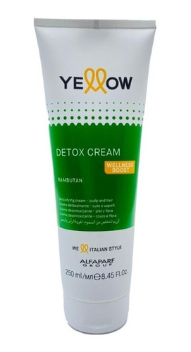 Yellow Detox Cream - Crema Desintoxicante  Alfaparf X 250 Ml